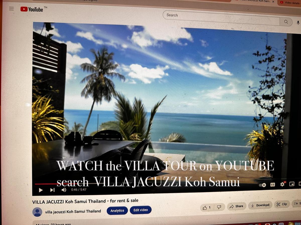 Villa Jacuzzi Seaview Villa Pantai Chaweng Luaran gambar